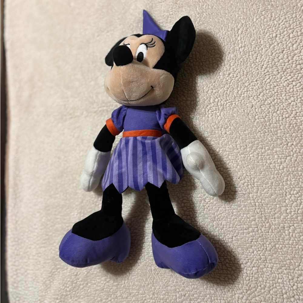 Purple and Black Plush Toy